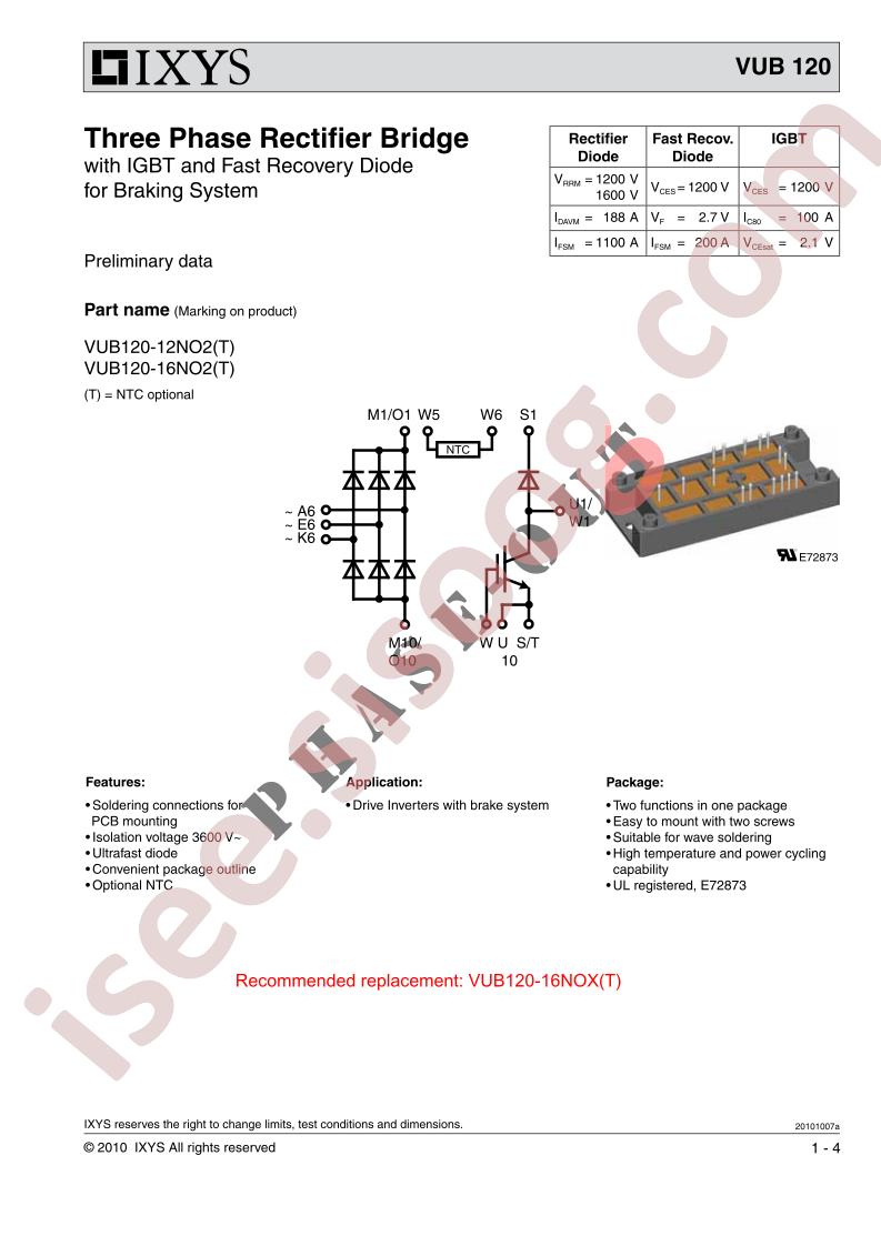 VUB 120/160