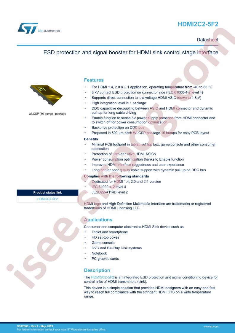HDMI2C2-5F2