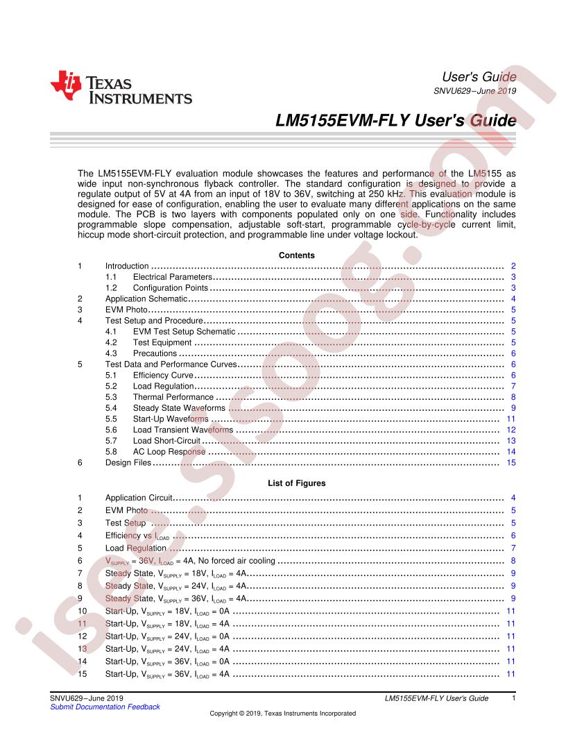 LM5155EVM-FLY User Guide