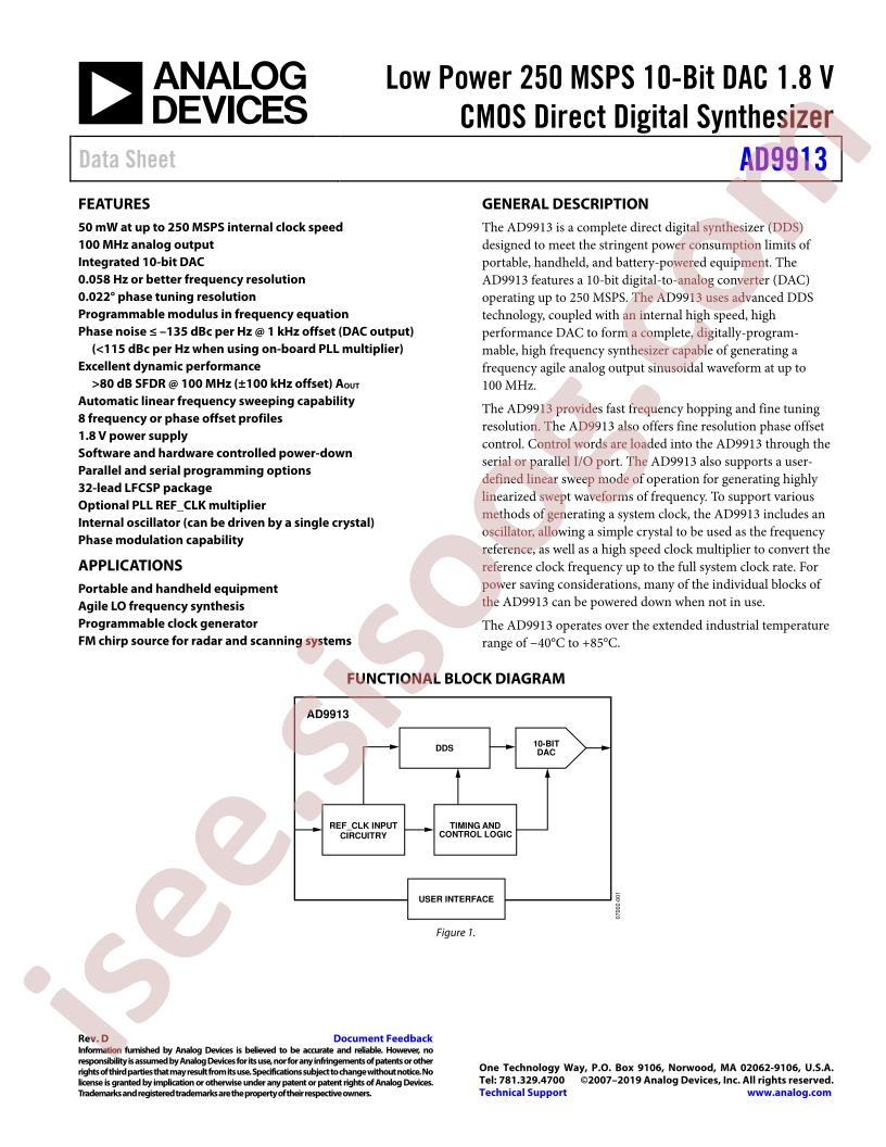 AD9913