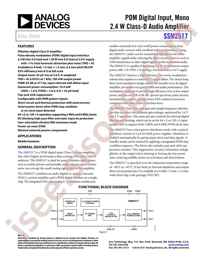 SSM2517