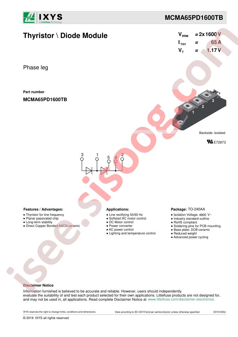 MCMA65PD1600TB