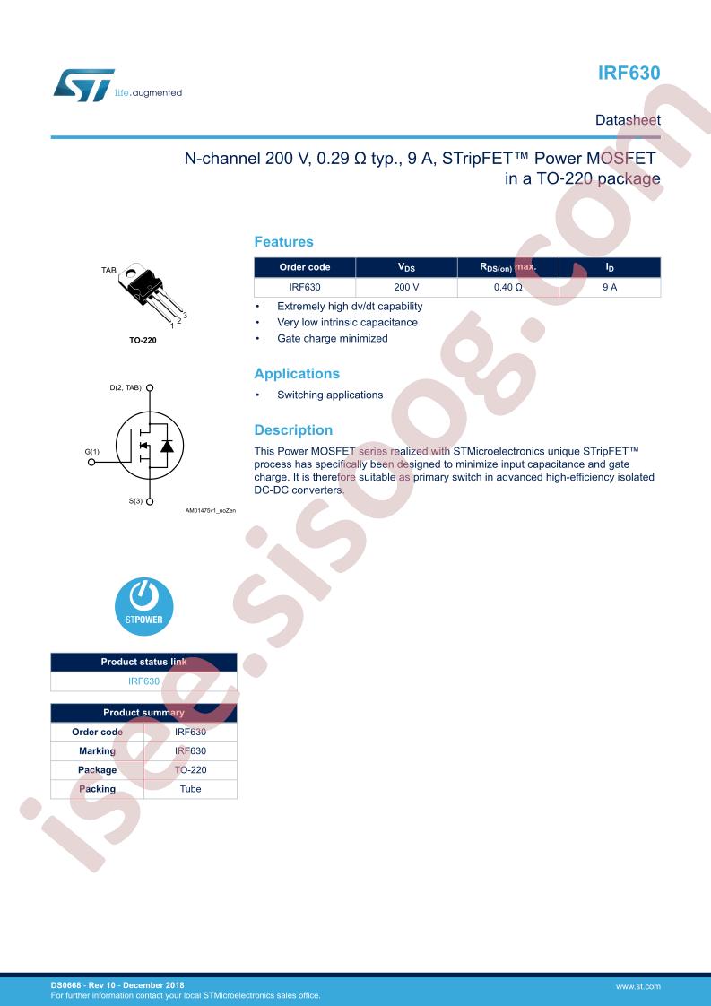 IRF630(FP)