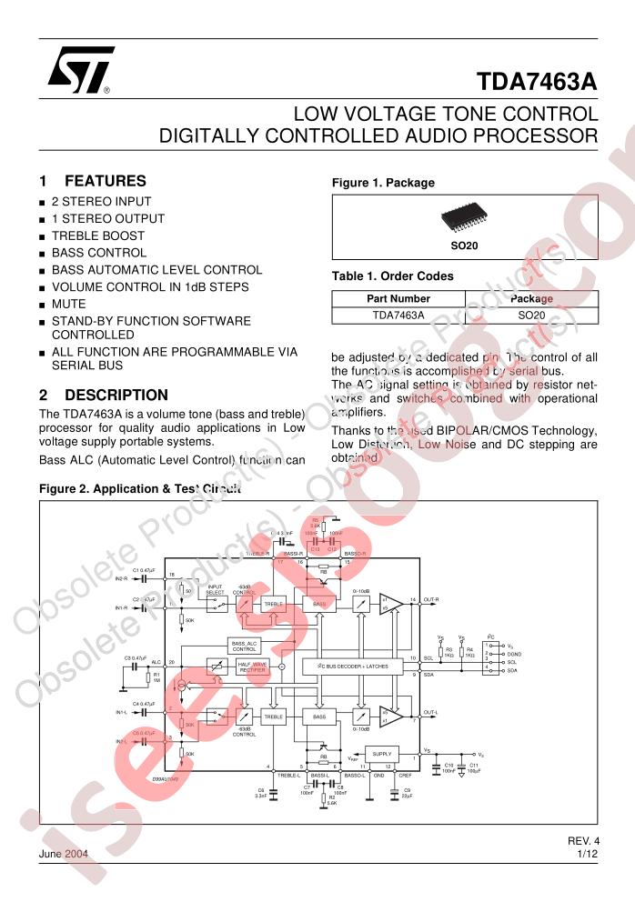 TDA7463A