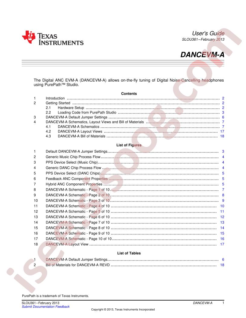 DANCEVM-A User Guide