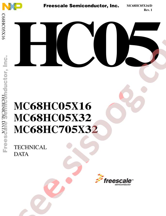 MC68HC05/705
