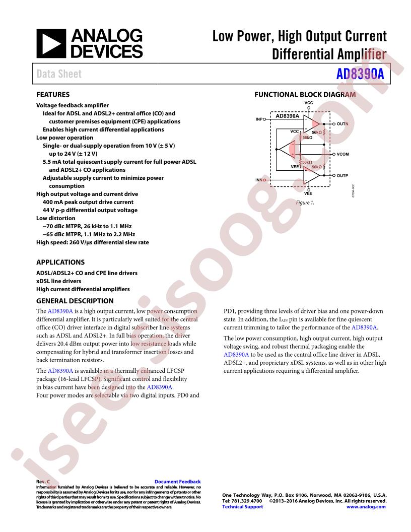 AD8390A