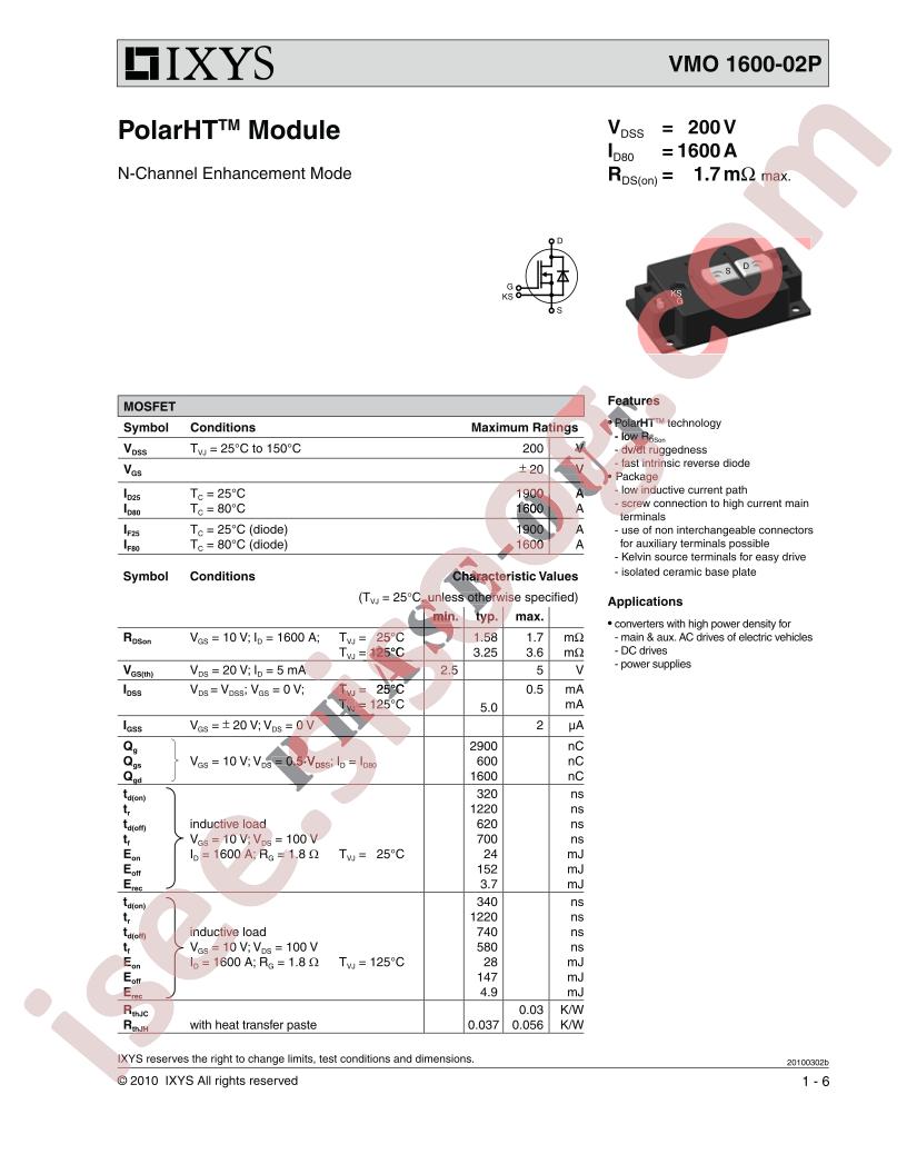 VMO1600-02P