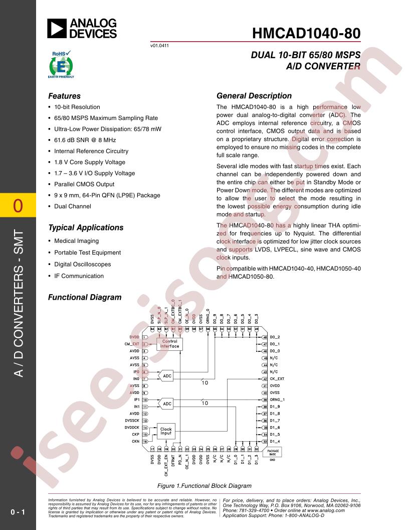 HMCAD1040-80