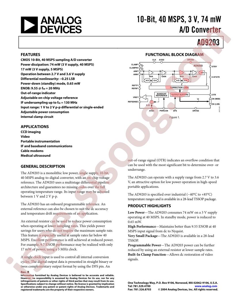 AD9203