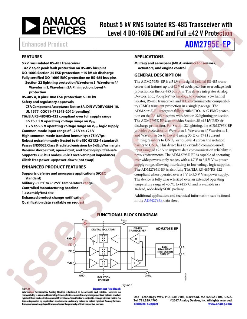 ADM2795E-EP