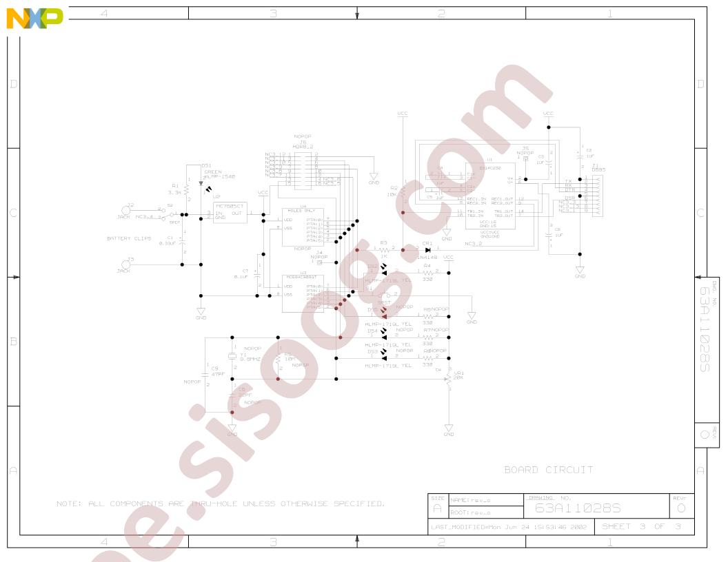 M68DEMO908QT4 Schematic