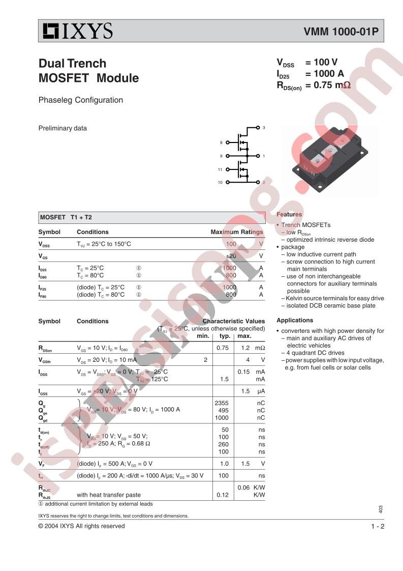 VMM1000-01P