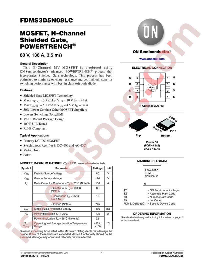 FDMS3D5N08LC