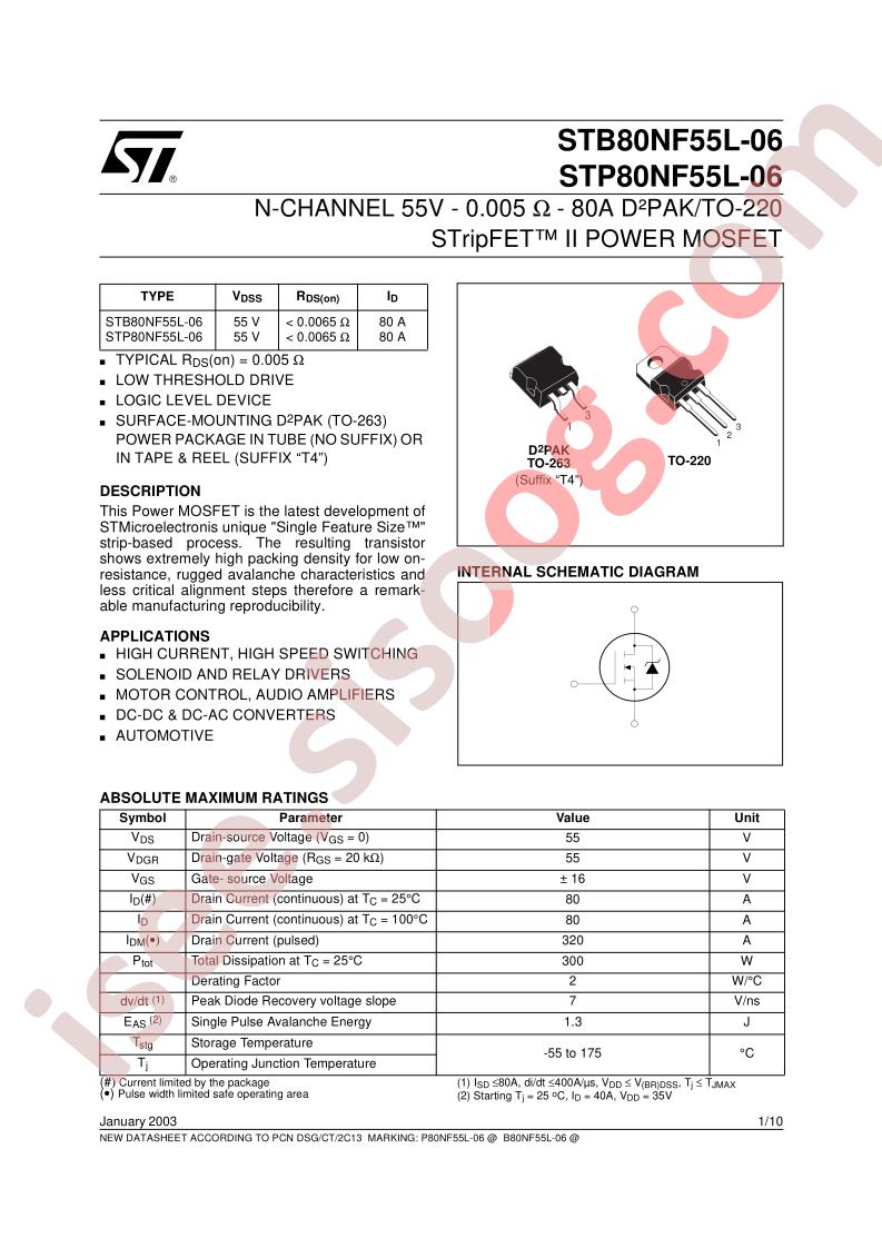 ST(B,P)80NF55L-06