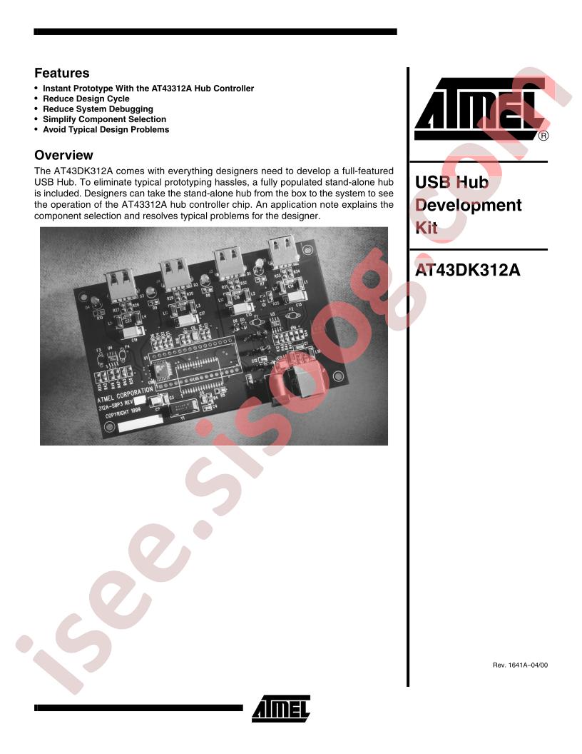 AT43DK312A Prod Brief