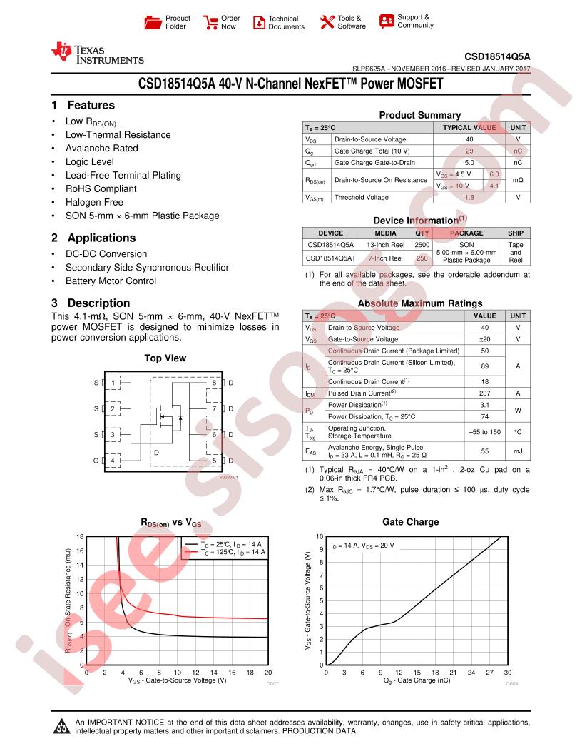 CSD18514Q5A