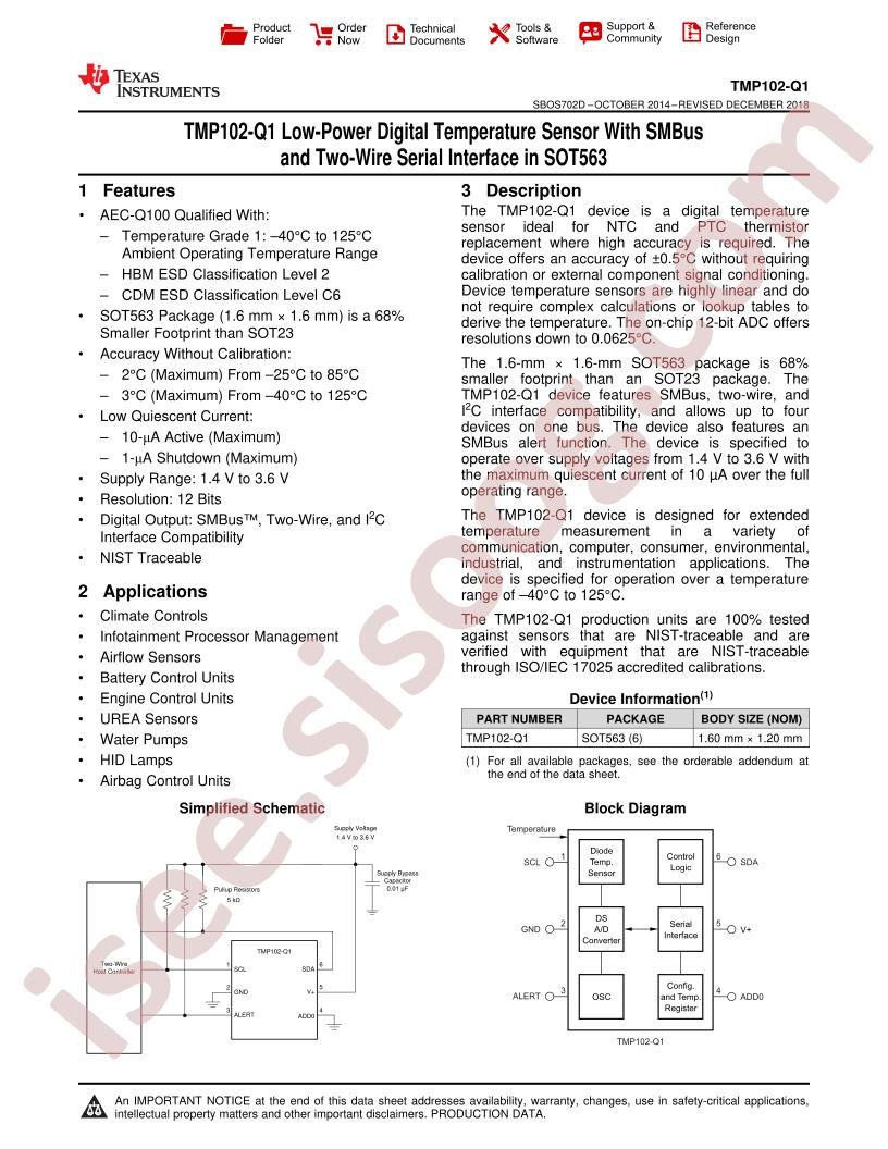 TMP102-Q1