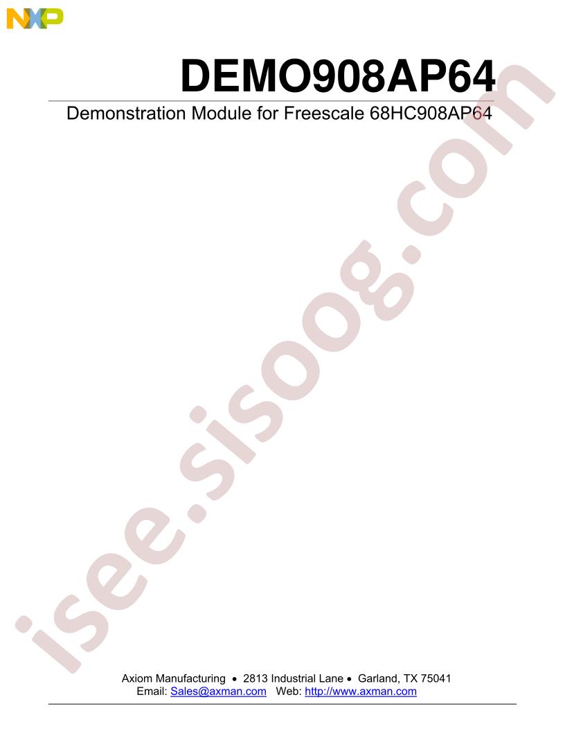 DEMO908AP64 User Manual