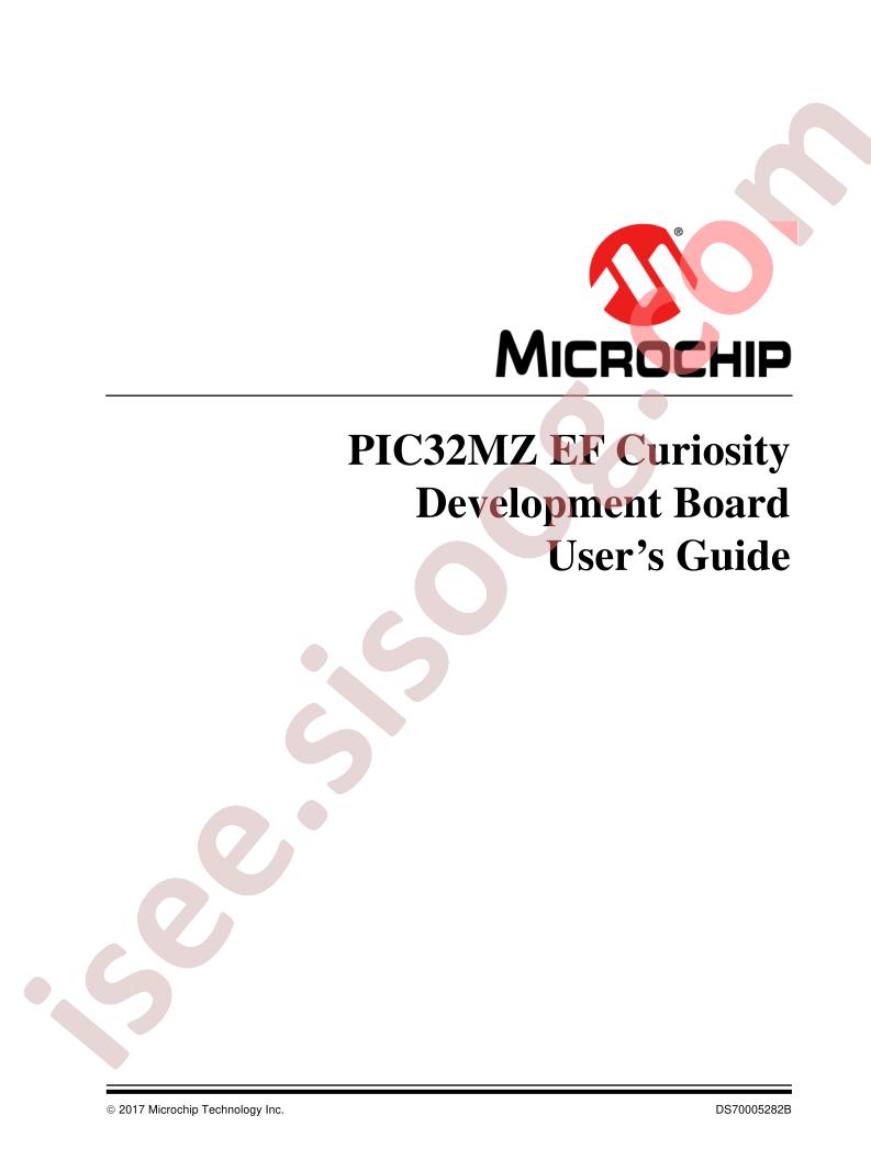 PIC32MZ EF Curiosity Dev Board Guide