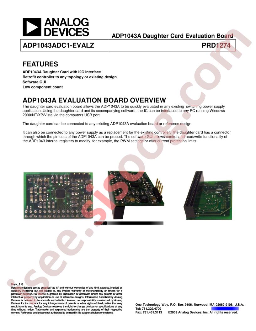 ADP1043ADC1-EVALZ
