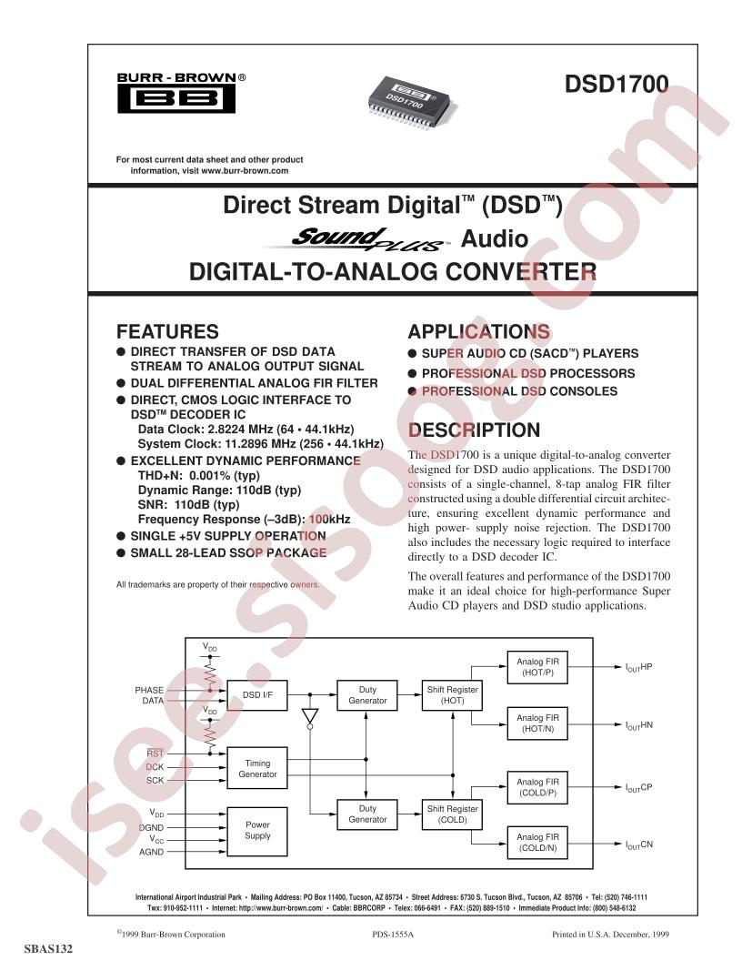DSD1700