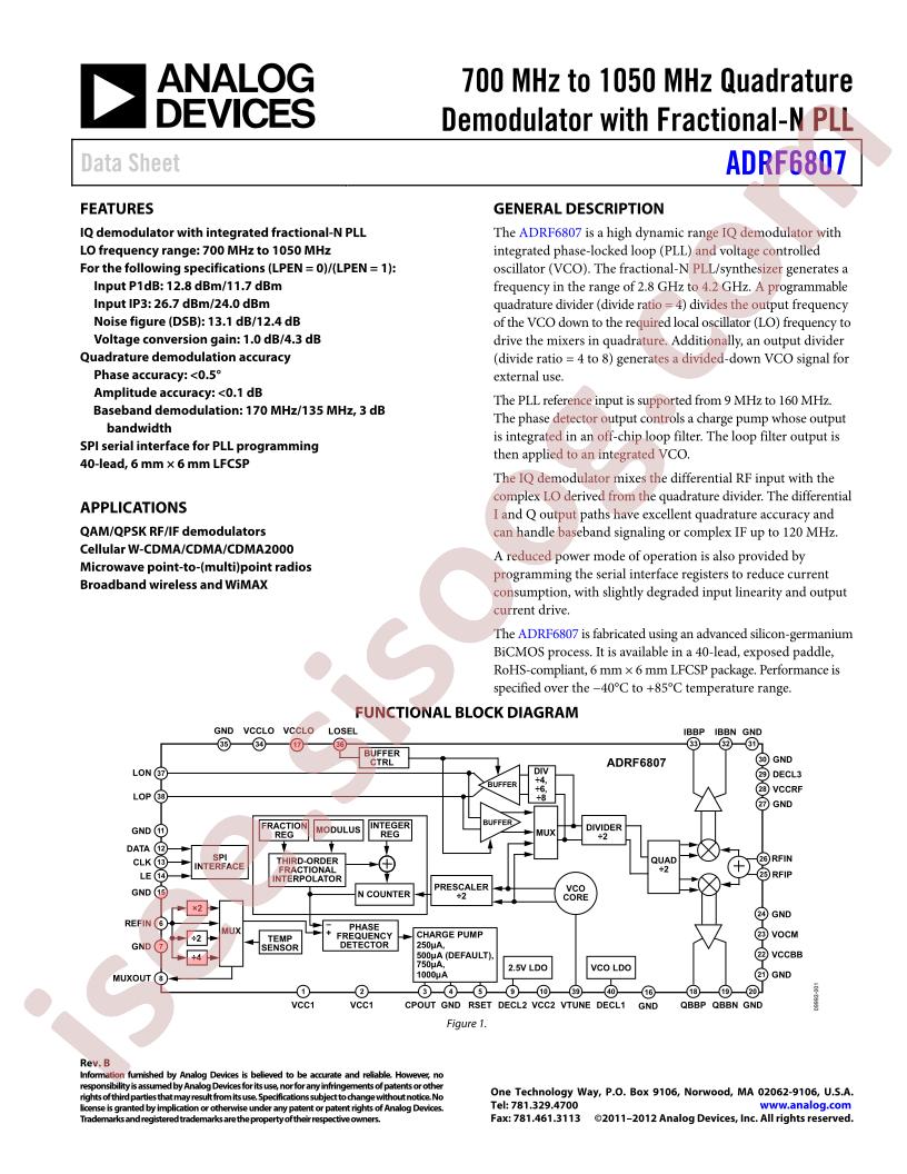 ADRF6807