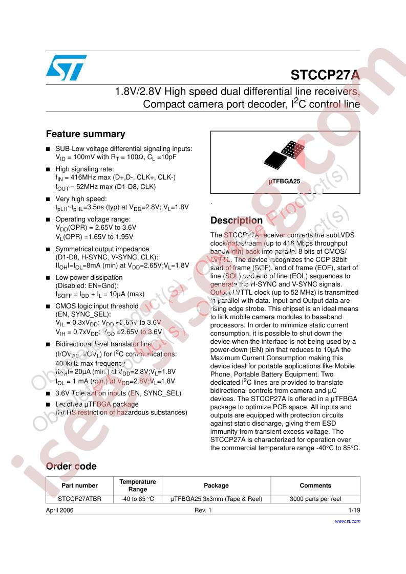 STCCP27A