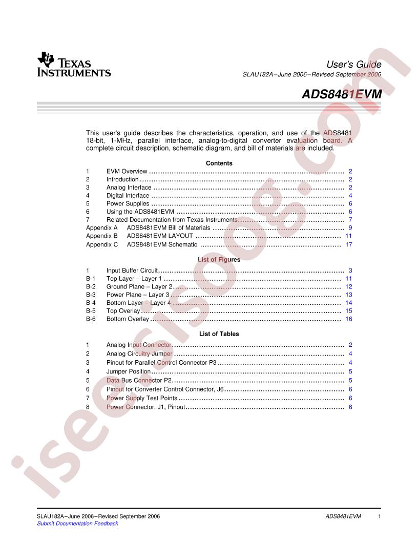 ADS8481EVM