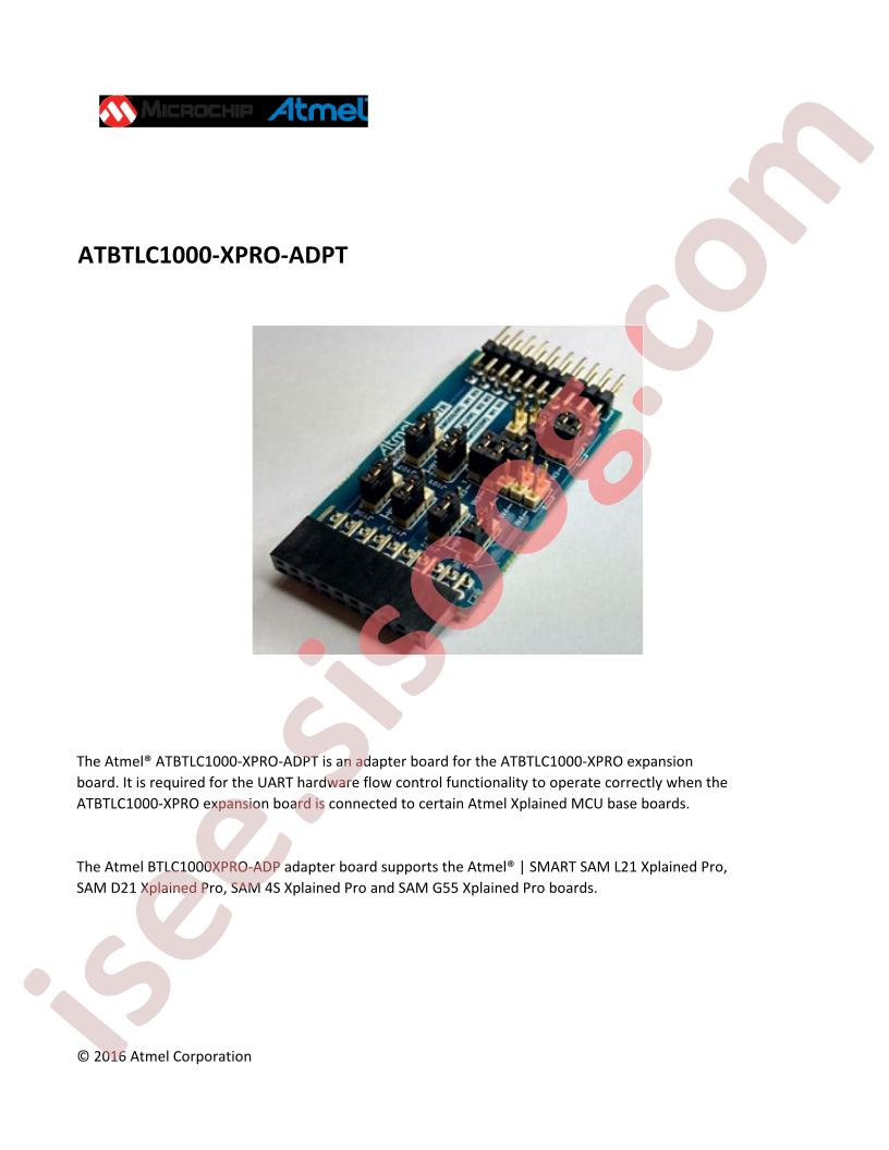 ATBTLC1000-XPRO-ADPT