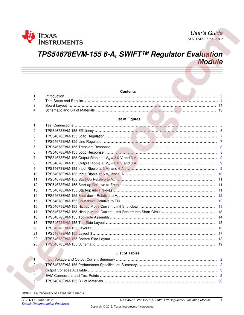 TPS54678EVM-155