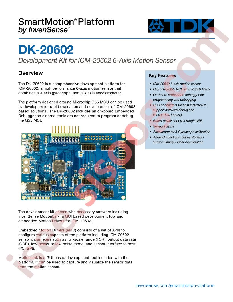 DK-20602 Product Brief