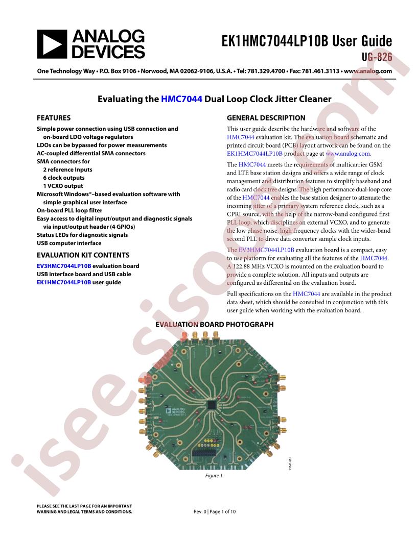 EK1HMC7044LP10B User Guide