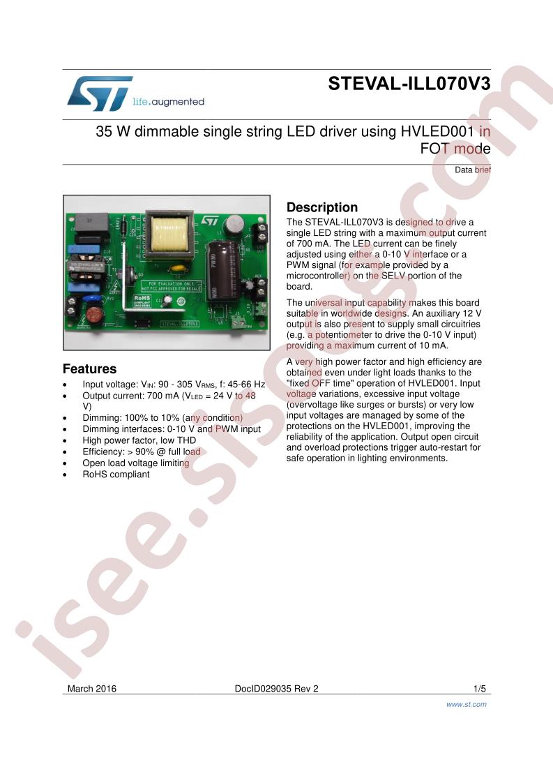 STEVAL-ILL070V3
