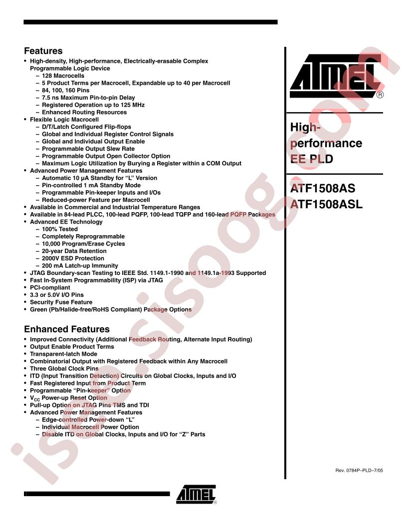 ATF1508AS(L)