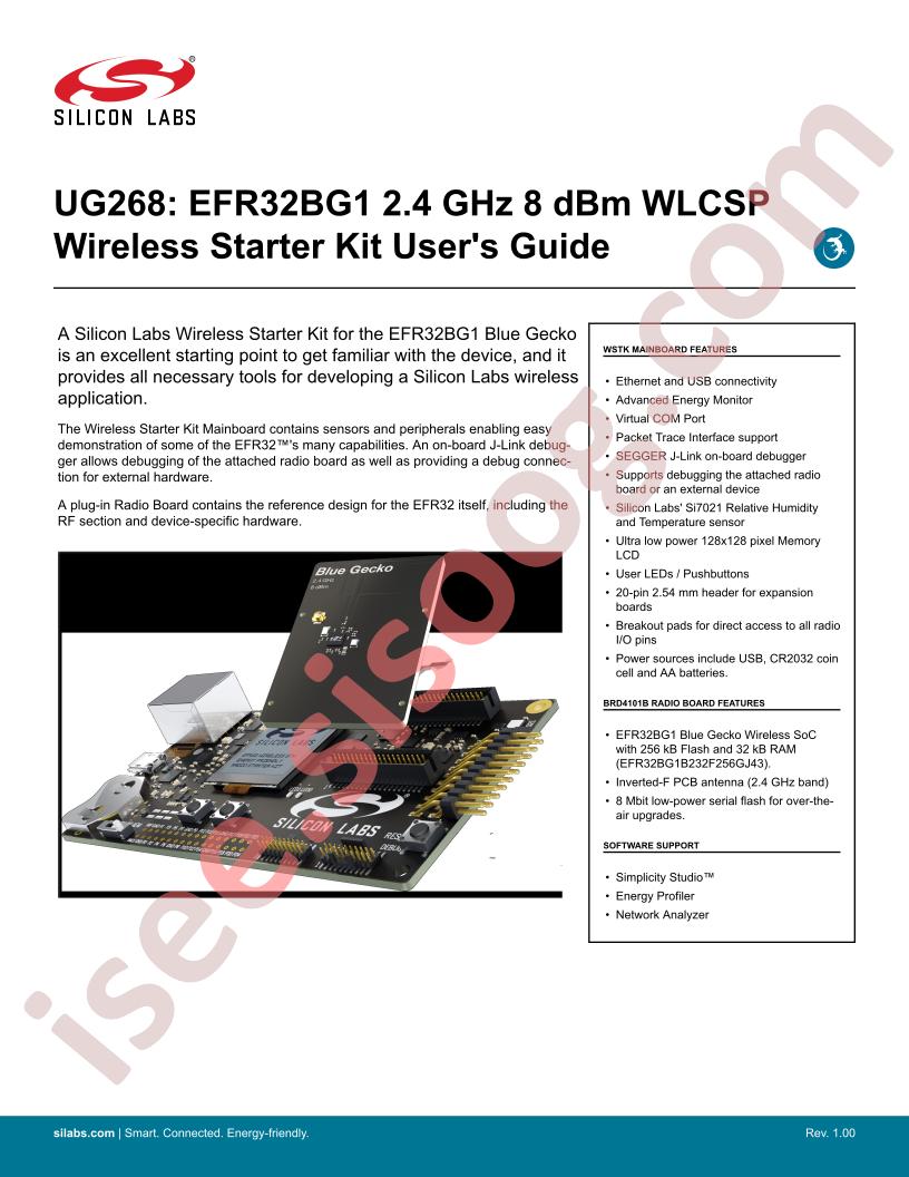 SLWRB4101B User Guide
