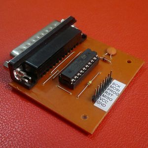 پروگرامر انواع ATMEGA با پورت LPT