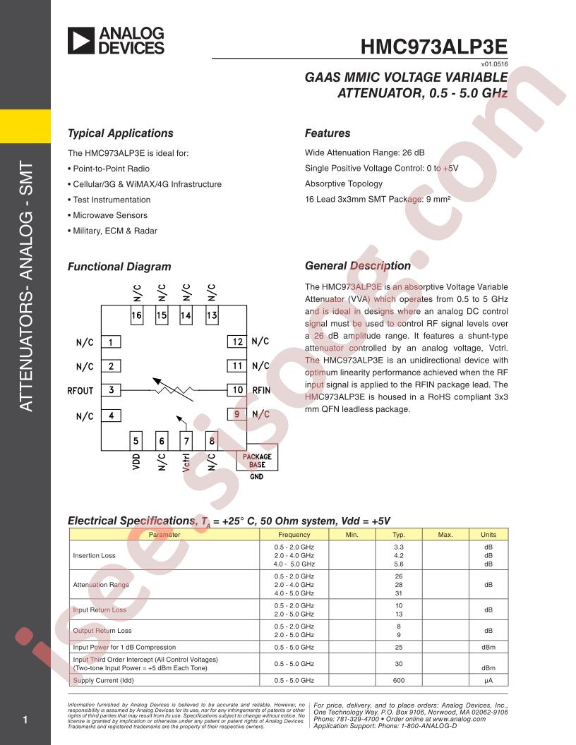 HMC973ALP3E