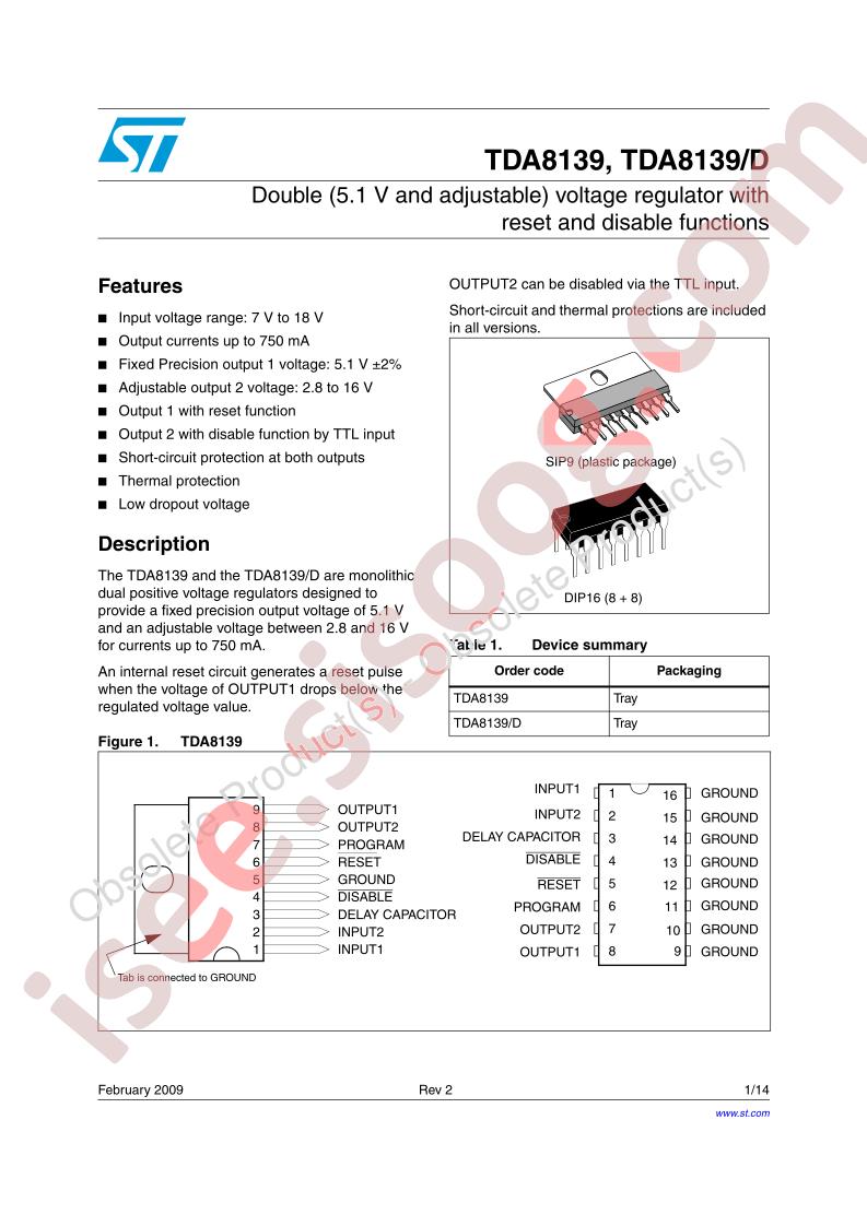 TDA8139(D)