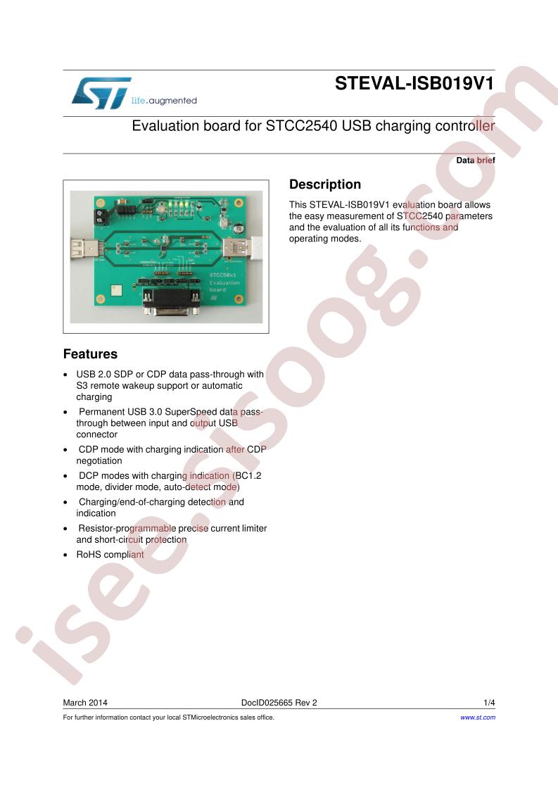STEVAL-ISB019V1