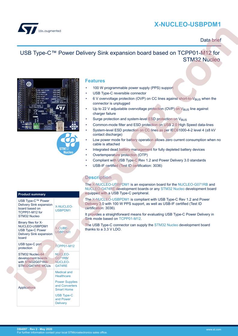 X-NUCLEO-USBPDM1