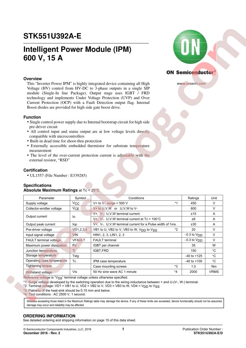 STK551U392A-E