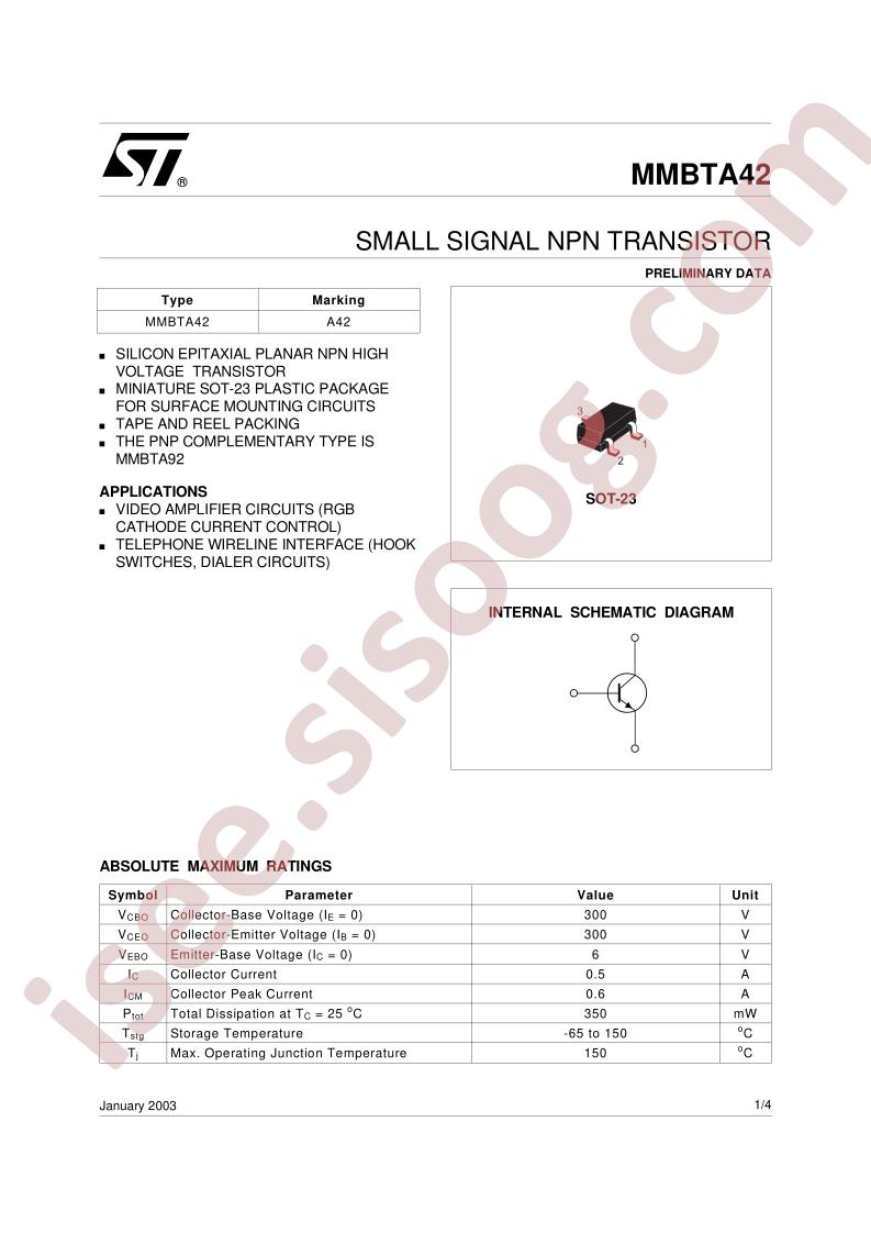 MMBTA42