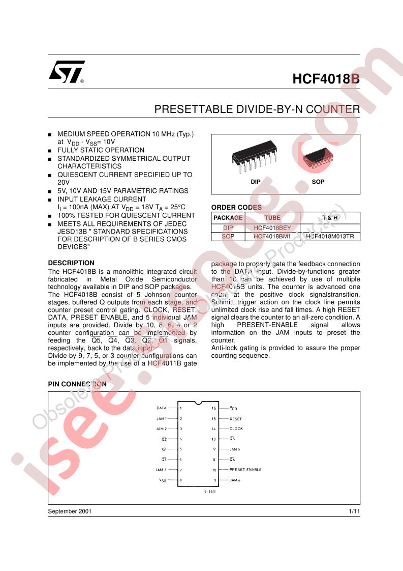 HCF4018B