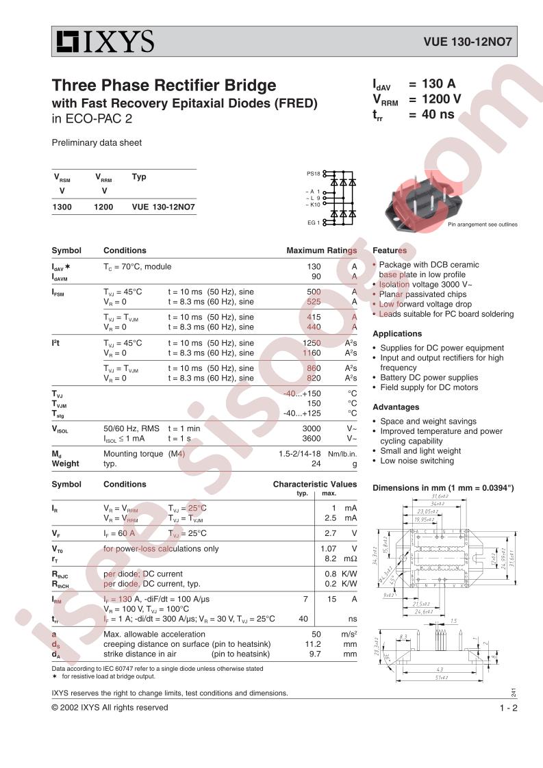 VUE130-12NO7