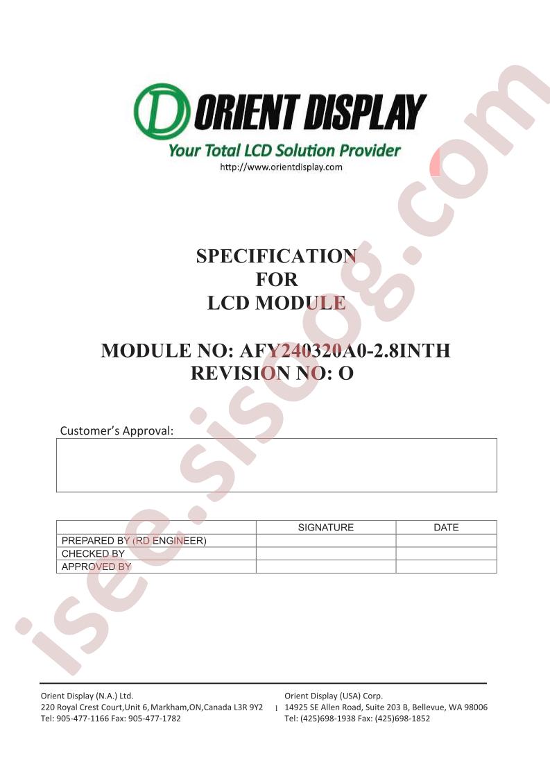AFY240320A0-2.8INTH Spec