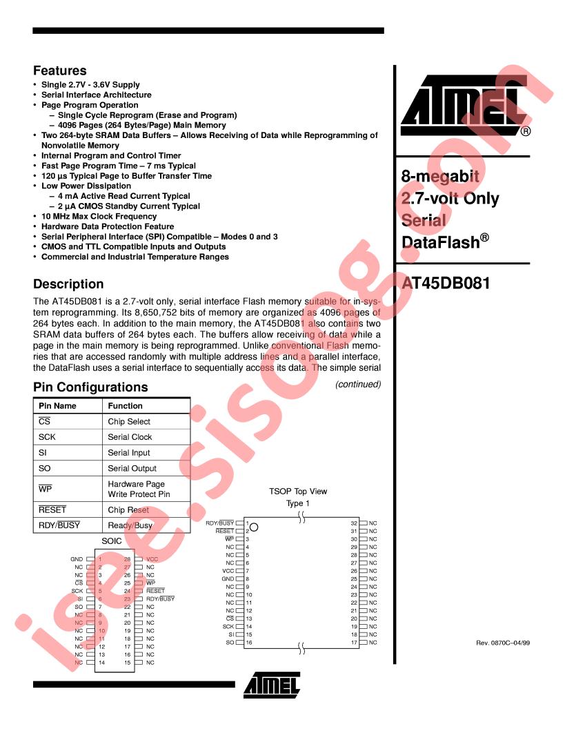 AT45DB081