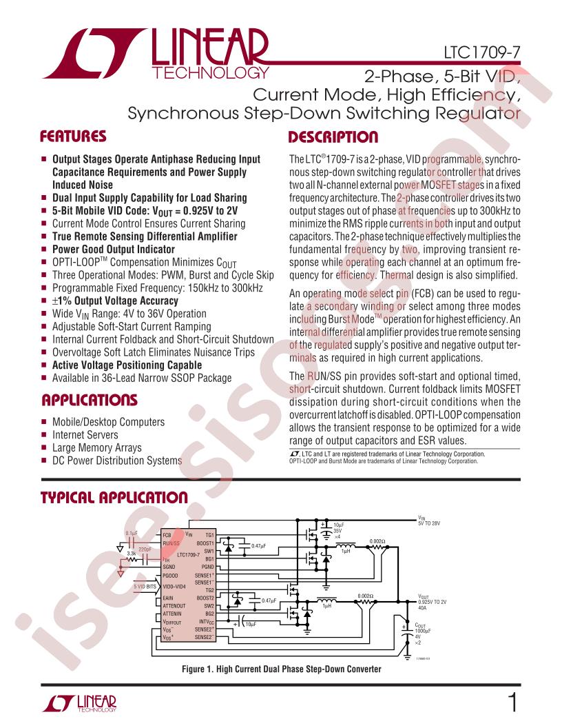 LTC1709-7