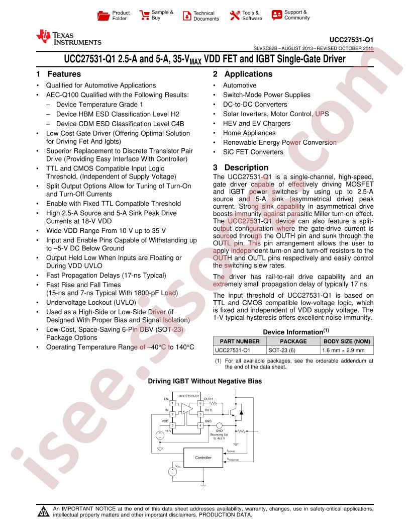 UCC27531-Q1