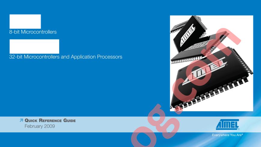 AVR®, AVR®32 Quick Ref Guide